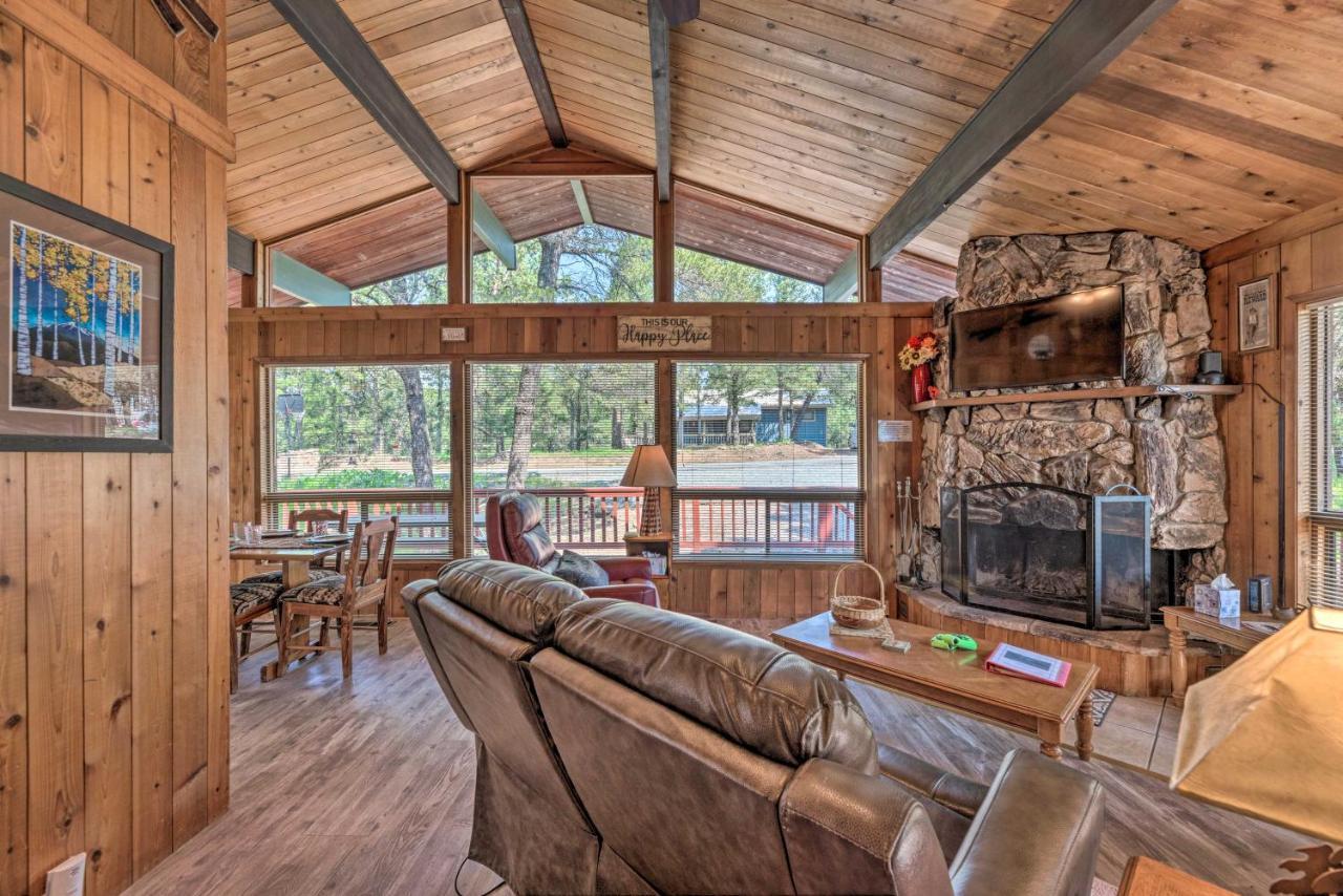 Quiet Retreat With Hot Tub - 16 Miles To Ski Apache! Ruidoso Luaran gambar